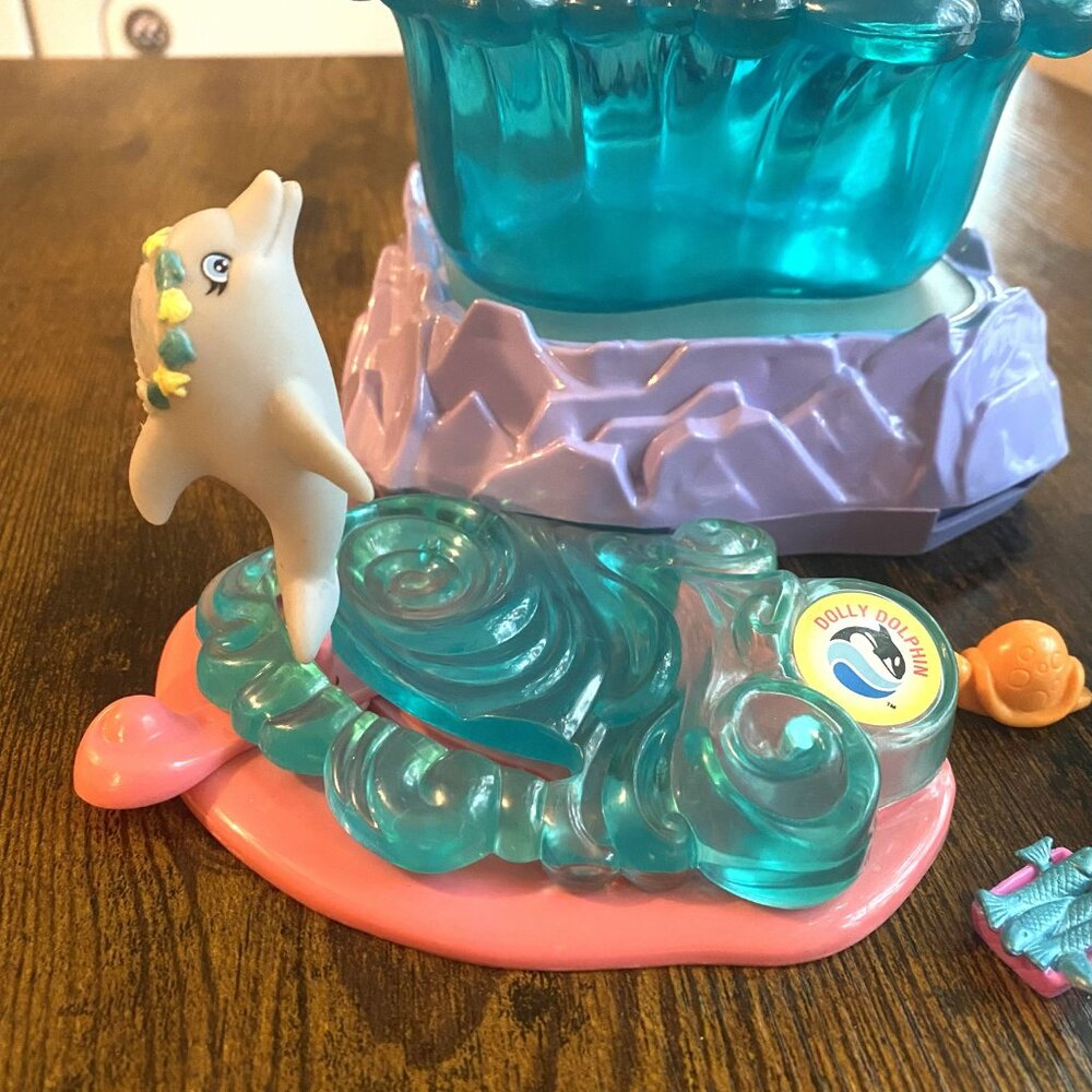 Littlest Pet Shop Sea World 12-Piece Playset Vintage 1995 Kenner - LIGHT WORKS - Picture 5 of 16
